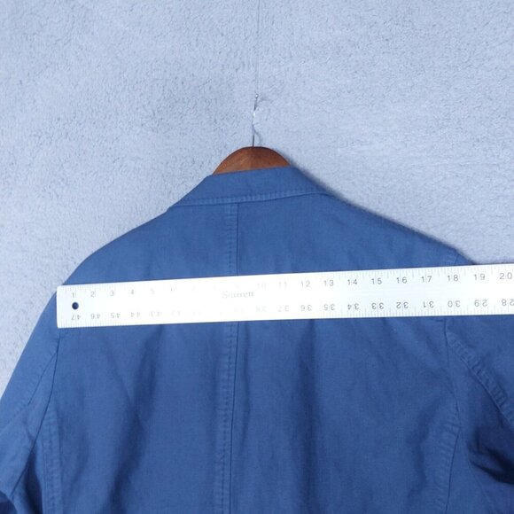 Sid Mashburn Trail Blazer Men's 56R Blue Unstructured Sport Coat Classic Italy - Picture 8 of 16